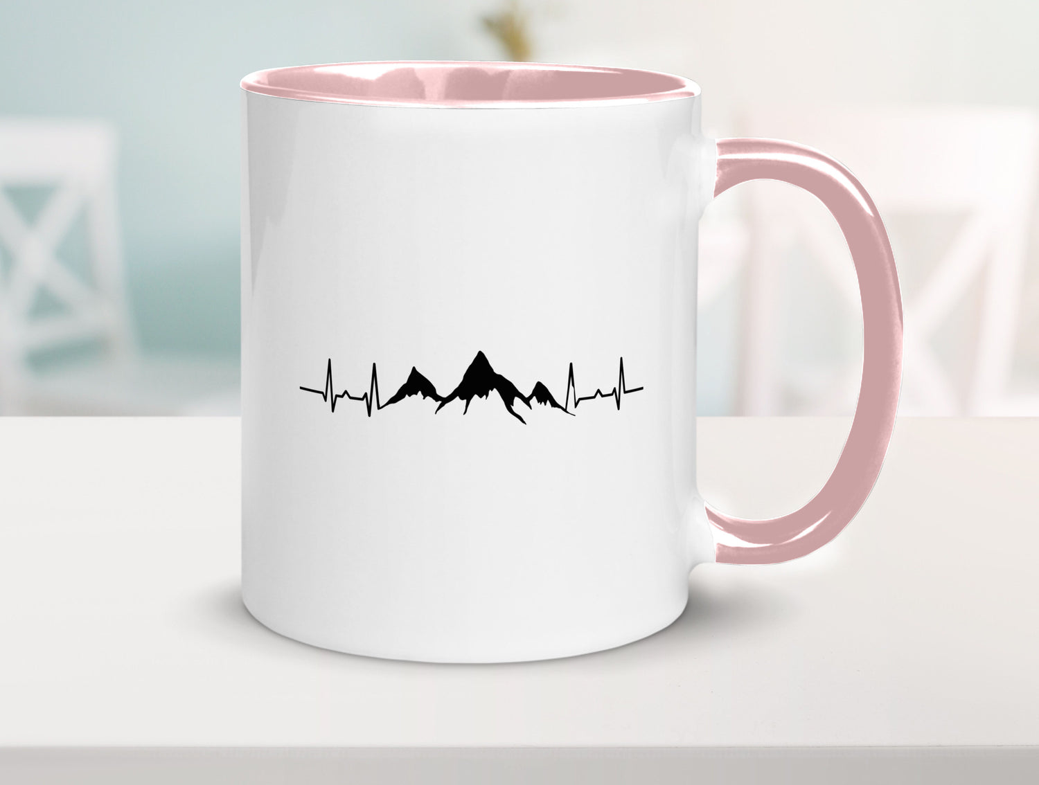 Berge Motiv | Alpen Skifahren Skiurlaub Apres Ski Geschenkidee Humor Tasse