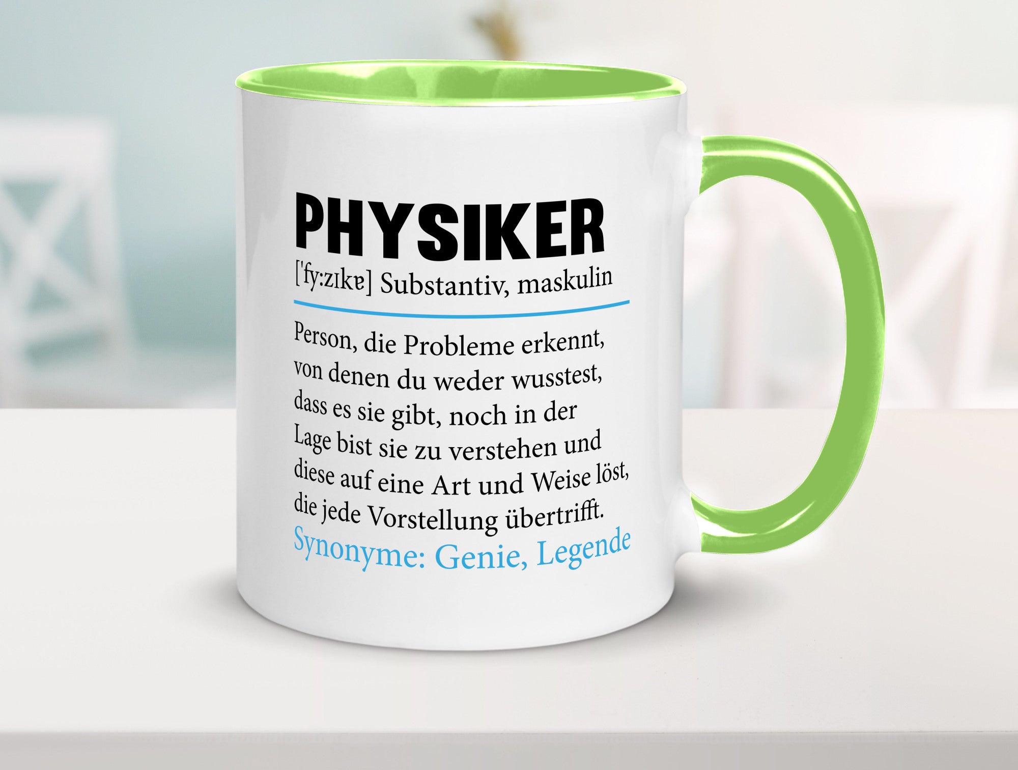 Physiker | Spruch Physik Beruf Definition v2 lustiger Geschenk Arbeit Kollegen