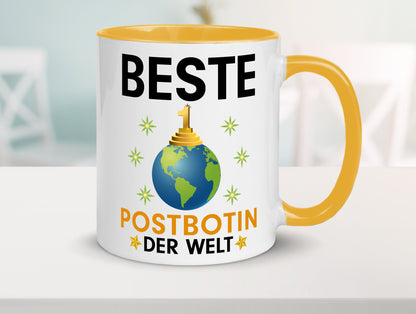 Welt Beste Postbotin | Beruf Post Briefträger Humor Arbeit Kollegen Büro