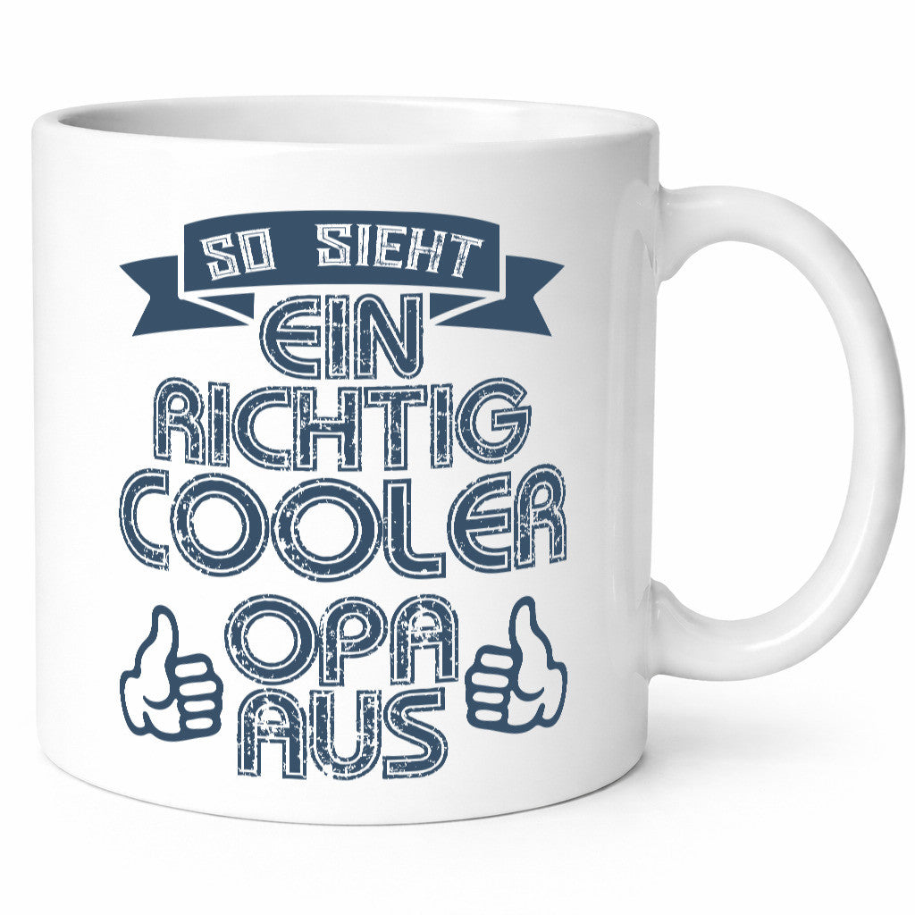 So sieht ein cooler Opa aus | Enkel Großvater lustiger Spruch Geschenk Familie