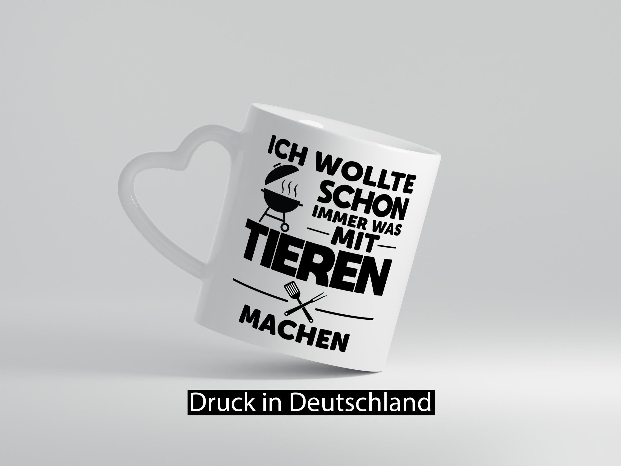 Wollte schon immer was mit Tiere machen | Grillmeister Humor Tierliebhaber