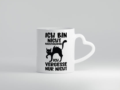 Ich vergesse nur nicht | Nachtragend böse Katze Comic Geschenk Tierliebhaber