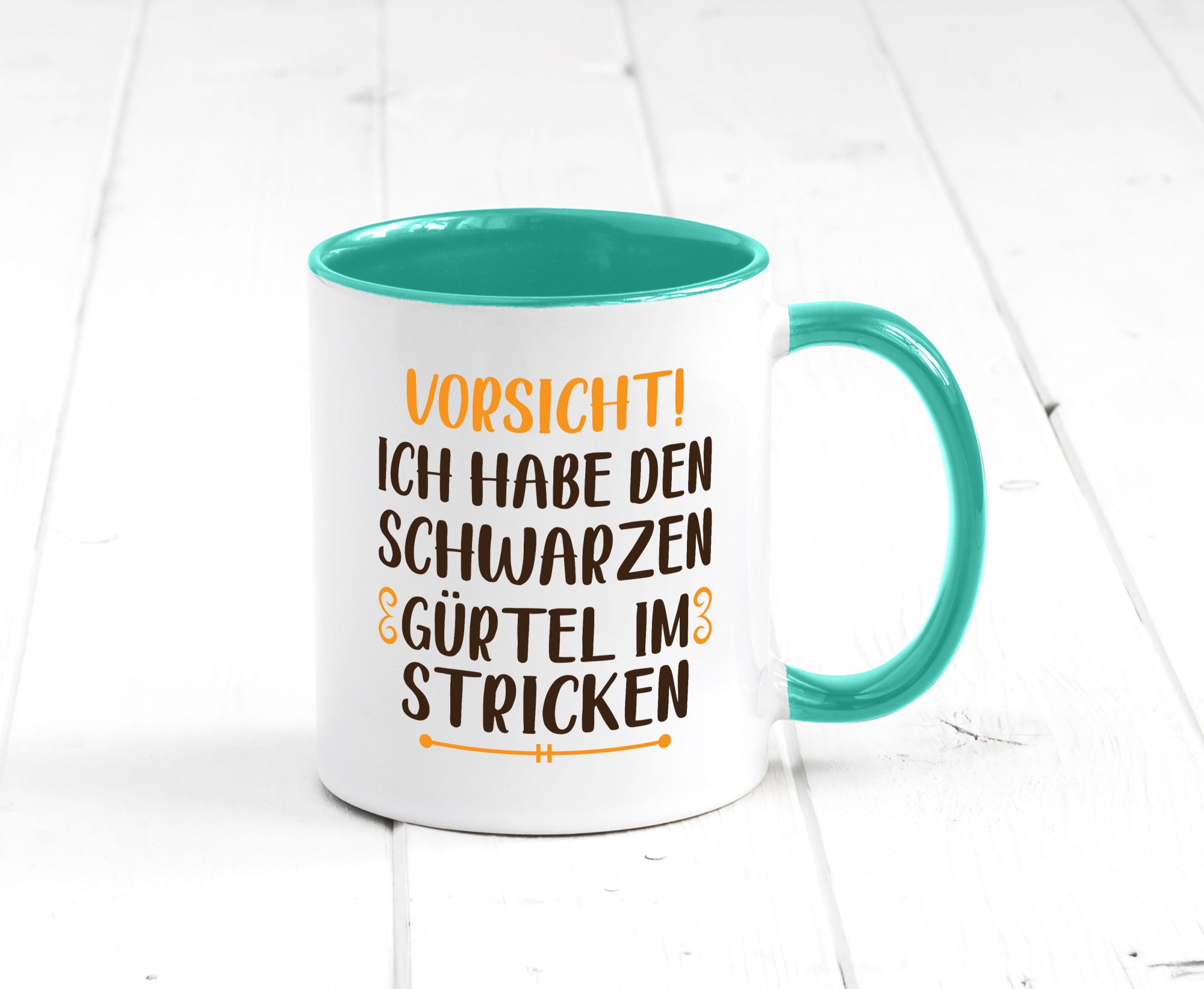 Schwarzen Gürtel im Stricken | Stricknadel lustiger Spruch Geschenk Humor