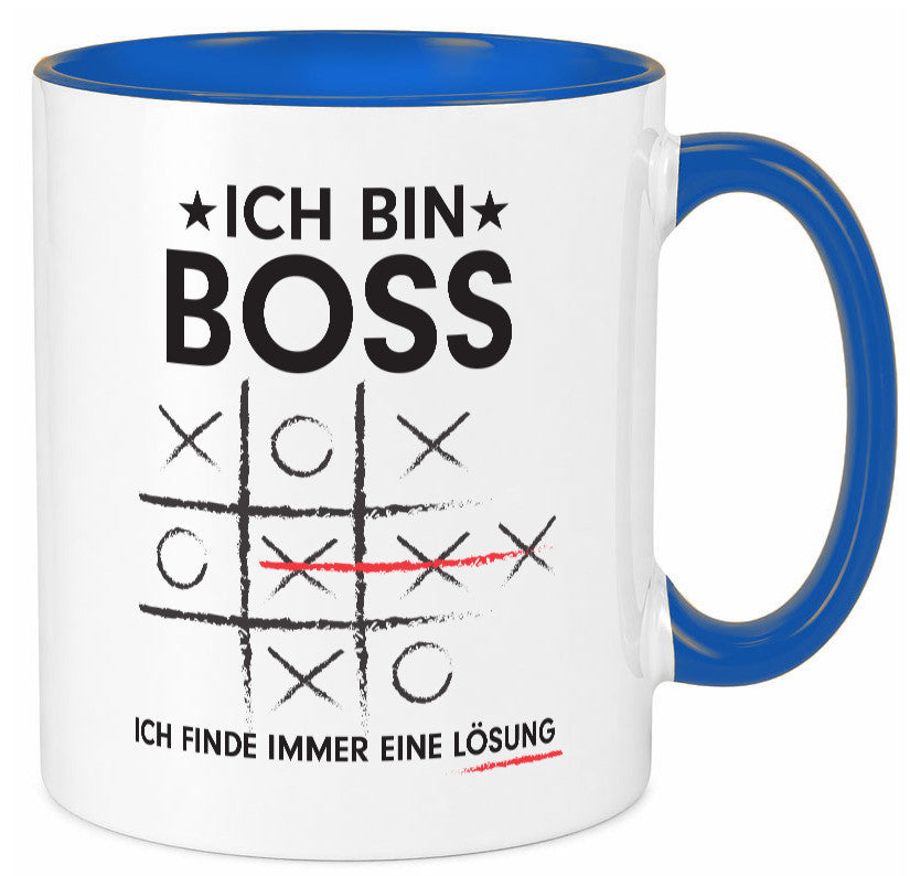 Lösung finden: Boss | Führungskraft Vorgesetzter v2 lustig Humor Geschenkidee