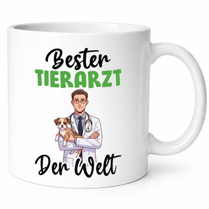 Bester Tierarzt | Tiermedizin Mediziner v2 lustig Tierliebhaber Humor Geschenk