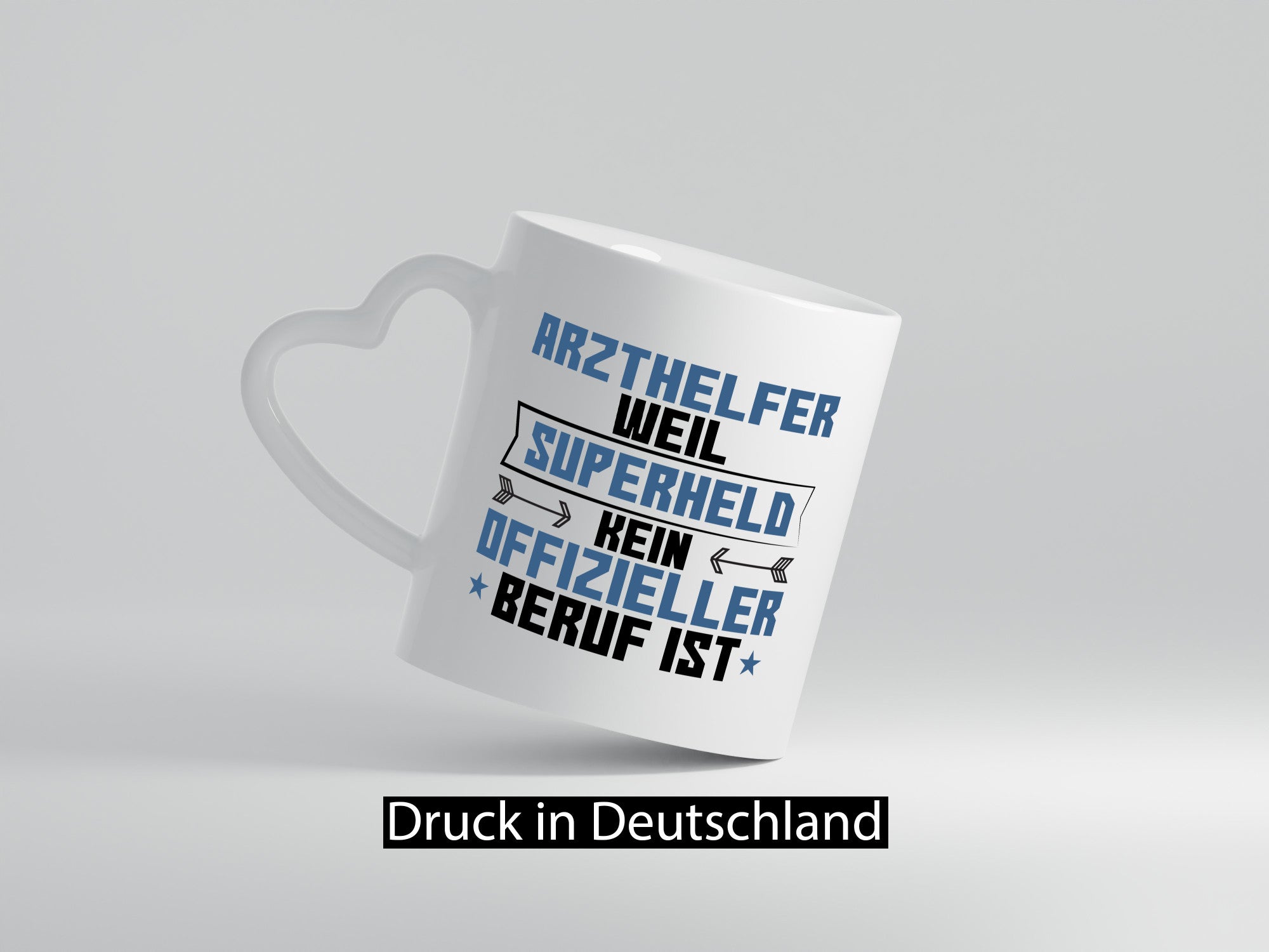 Superheld Arzthelfer | Fachangestellter Medizin Geschenk Humor Geschenkidee