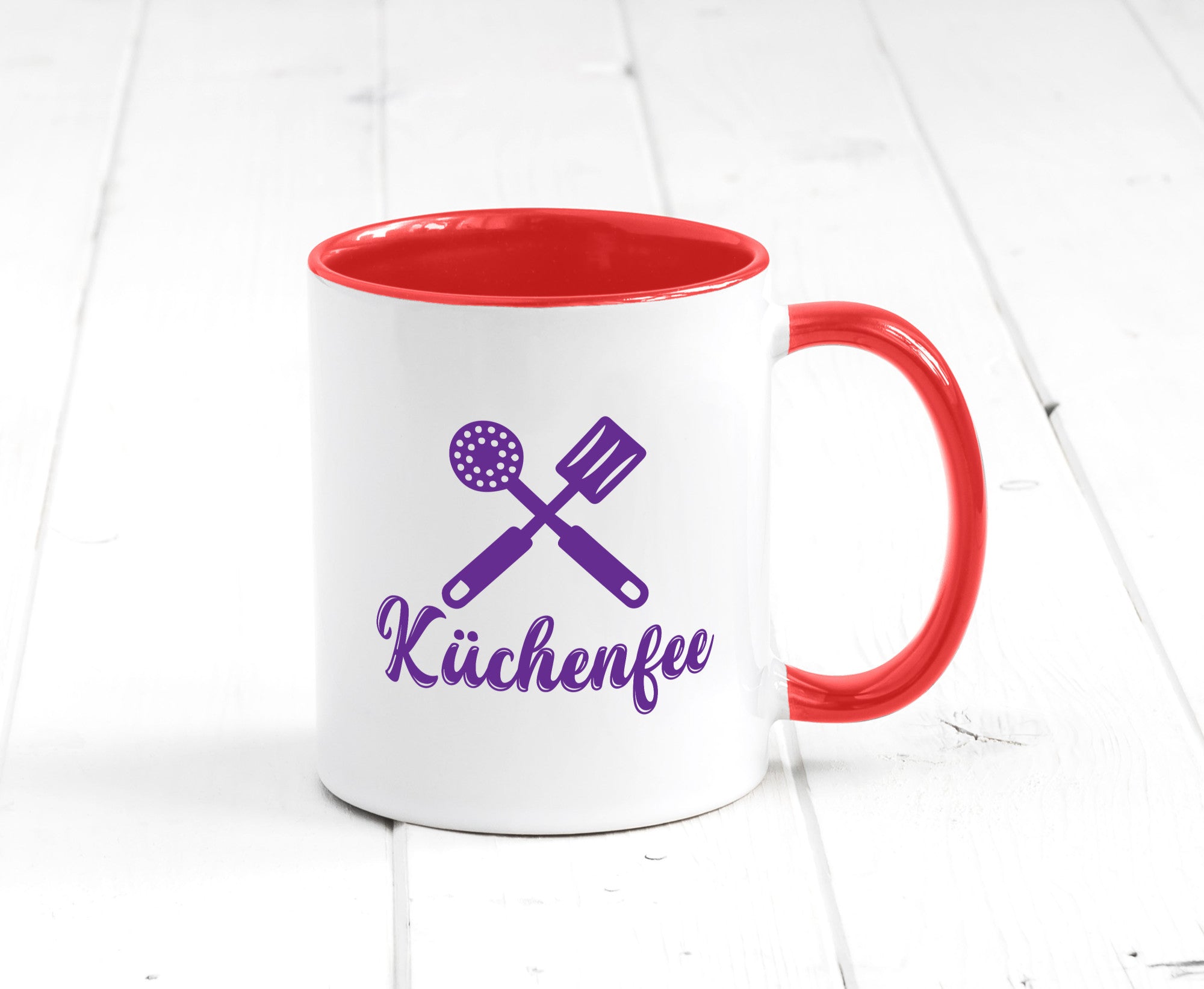 Küchenfee | Mama kocht am besten Muttertag Geschenkidee Familie Humor Tasse