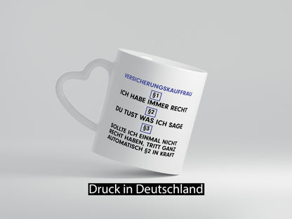 Ich habe immer Recht Versicherungskauffrau | Kauffrau v2 Geschenkidee Humor