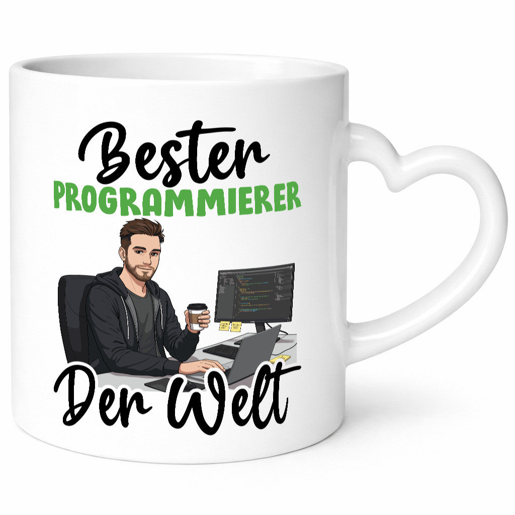 Bester Programmierer | Software Entwickler v2 Geschenkidee Humor Tasse
