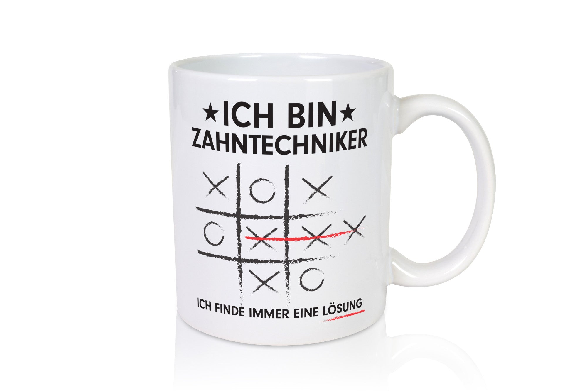 Löse Probleme: Zahntechniker | Zahnmedizin v3 Humor Geschenkidee Tasse