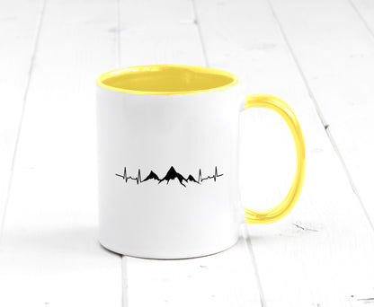 Berge Motiv | Alpen Skifahren Skiurlaub Apres Ski Geschenkidee Humor Tasse