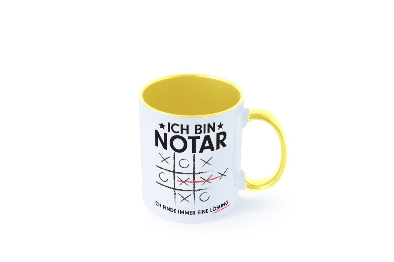 Löse Probleme: Notar | Jurist lustiger Spruch Geschenk Humor Geschenkidee Tasse