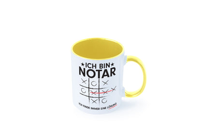 Löse Probleme: Notar | Jurist lustiger Spruch Geschenk Humor Geschenkidee Tasse