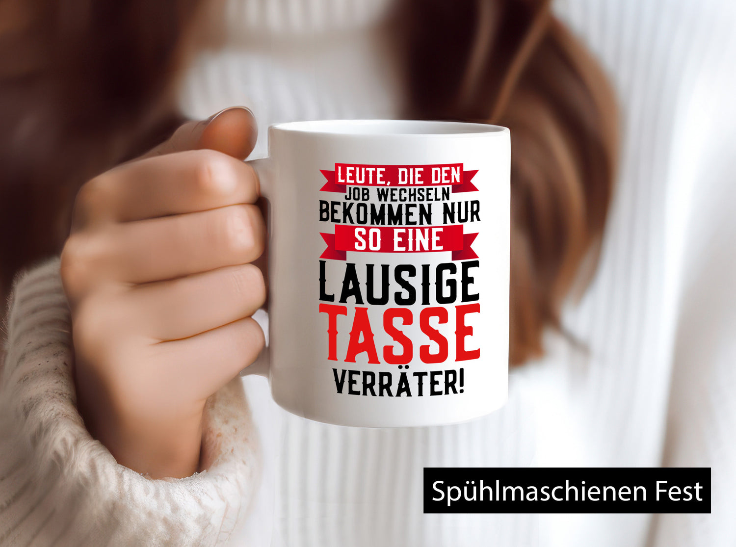 Jobwechsel | Verräter Kollegen Abschied Büro Arbeit Humor Geschenkidee Tasse