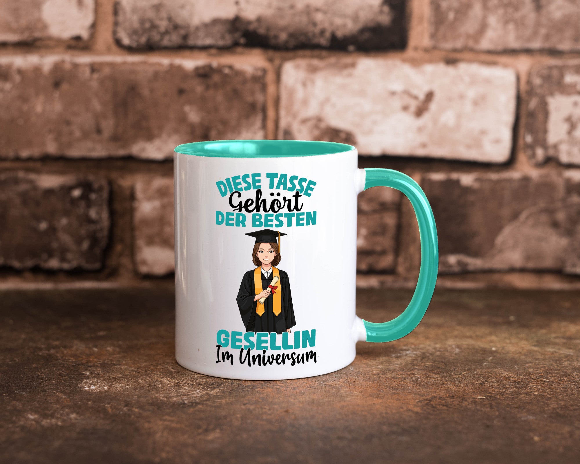 Im Universum: Gesellin | Handwerkerinnen lustiger Spruch Geschenk Humor