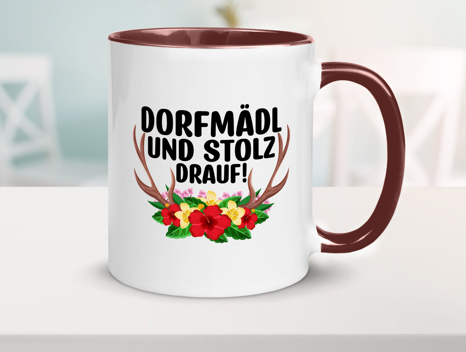 Dorfmädel und stolz drauf | Dorfkind Dorf v2 Geschenkidee Humor Tasse
