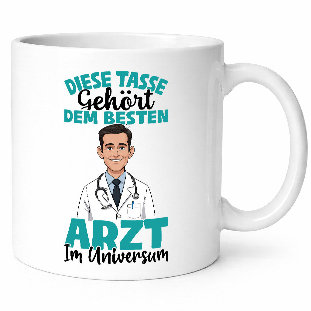 Im Universum: Arzt | Medizin Doktor Facharzt Humor Geschenkidee Tasse