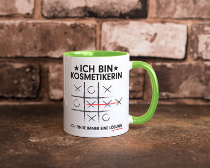 Löse Probleme: Kosmetikerin | Kosmetik Stylistin Geschenk Humor Geschenkidee