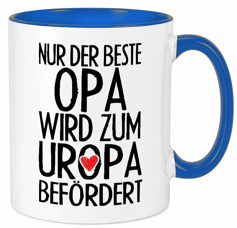 Bester Uropa Humor Familie Geschenkidee Tasse