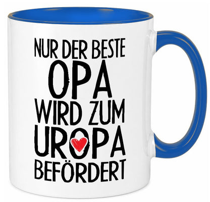 Bester Uropa Humor Familie Geschenkidee Tasse