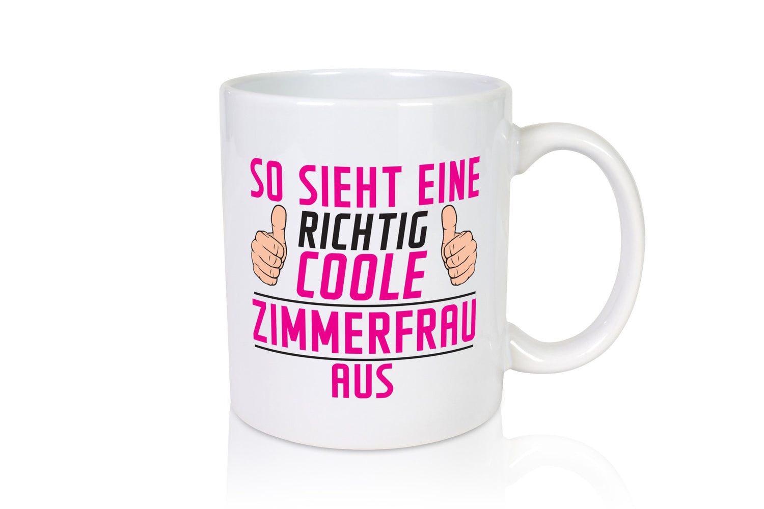 Richtig Coole Zimmerfrau| Holzbau | Handwerkerin Geschenkidee Humor Tasse