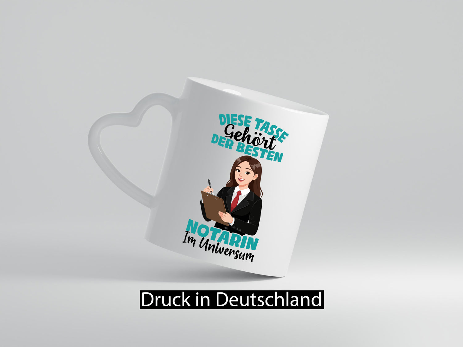 Im Universum: Notarin | Juristin Humor Geschenkidee Tasse