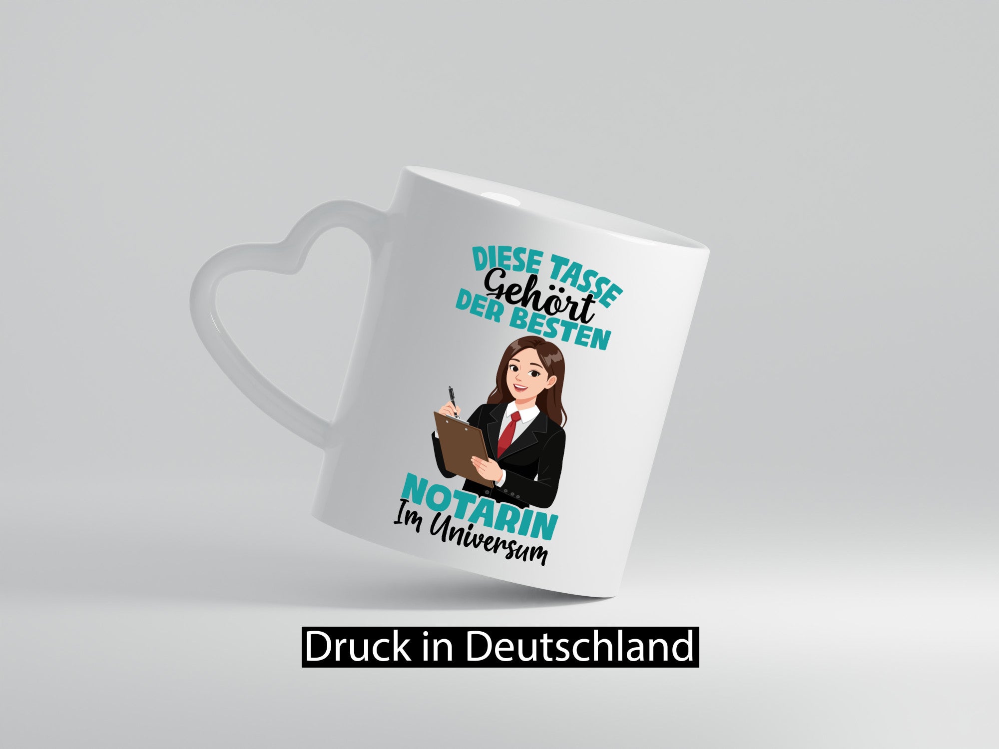 Im Universum: Notarin | Juristin Humor Geschenkidee Tasse