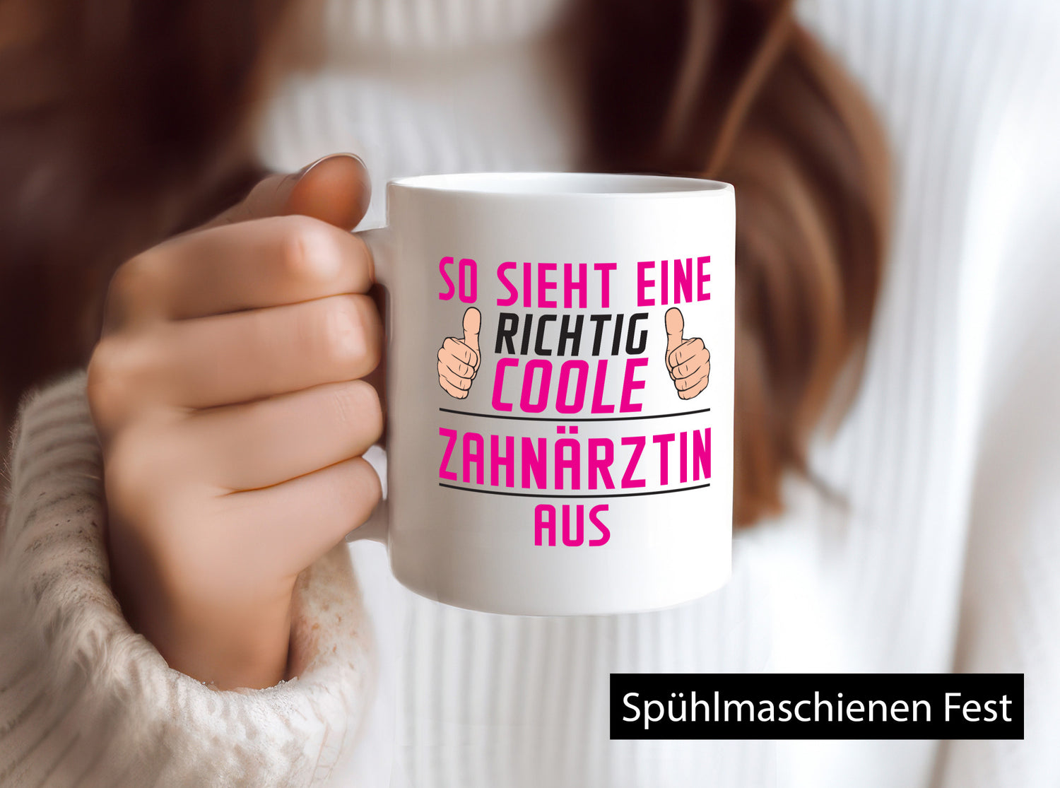 Richtig Coole Zahnärztin | Zahnmedizin Beruf lustiger Spruch Geschenk Arbeit