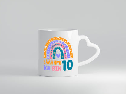 10. Geburtstag | 10 Jahre Regenbogen Bääm Mädchen Geschenk Geschenkidee