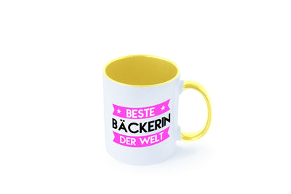 Beste Bäckerin | Bäckerei Frauen Backen lustig Humor Geschenkidee Geschenk Tasse