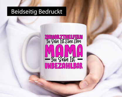 Zahnarzthelferin | Mama Fachangestellte lustig Familie Geschenkidee Geschenk