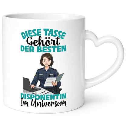 Im Universum: Disponentin | Zuteilerin Geschenk Humor Geschenkidee lustiger
