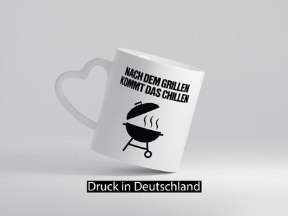 Nach dem Grillen kommt das Chillen | Grillmeister Party Geschenk Humor