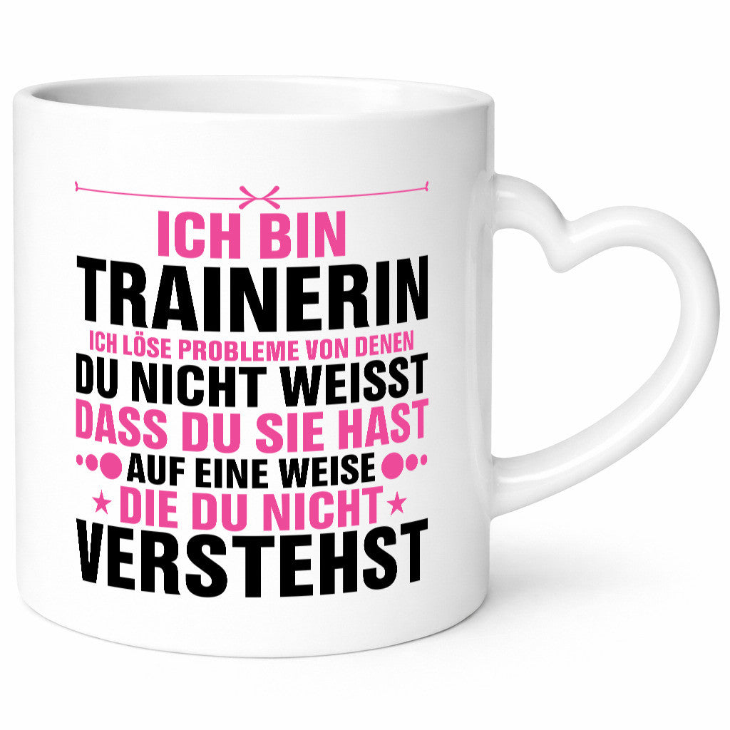 Löse Probleme: Trainerin | Sportverein Humor Geschenk Geschenkidee lustiger