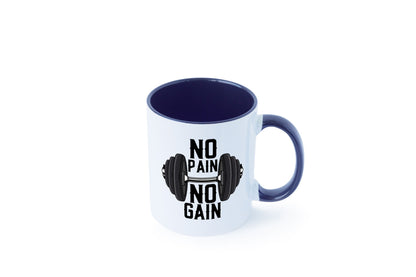 No Pain Gain | Training Motivation Fitness Pumpen lustig Humor Geschenkidee