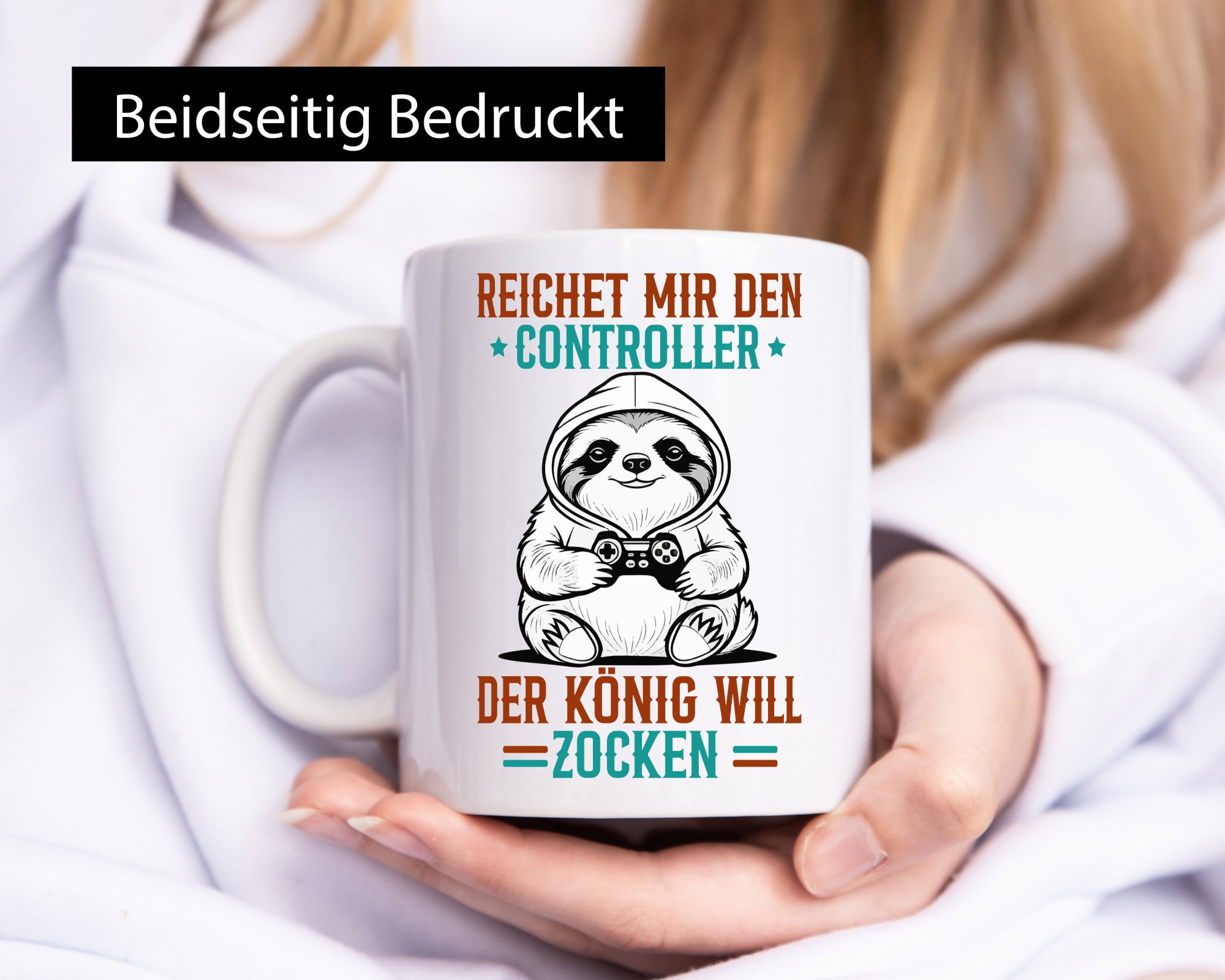Der König will Zocken | Gamer Zocker lustiger Spruch Geschenk Humor