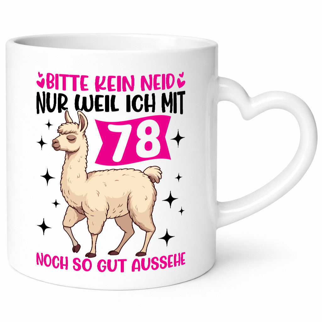 78. Geburtstag | 78 Jahre Lama gut aussehen Geschenk Geschenkidee lustig