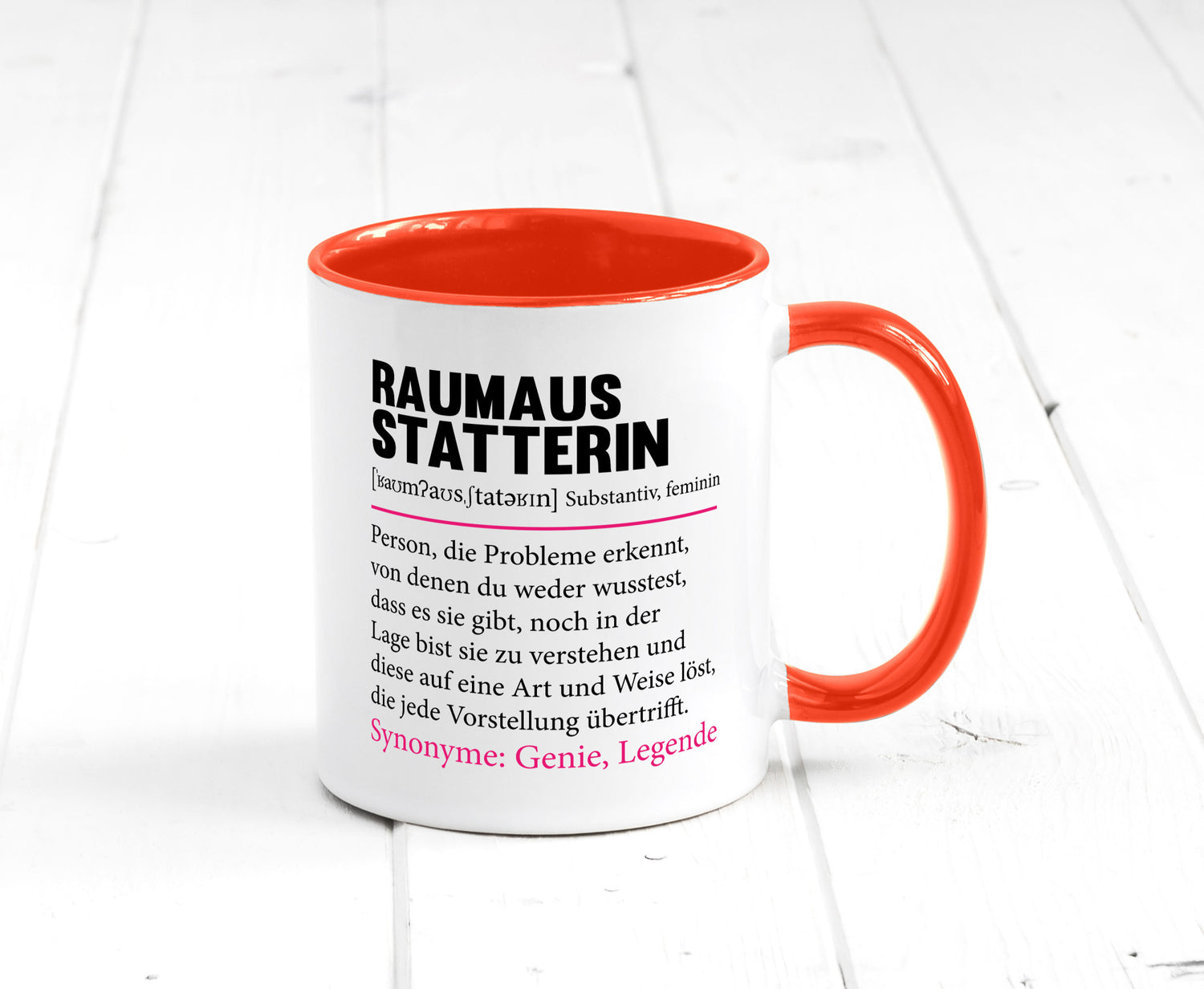 Raumausstatterin | Wohn Ausstatterin Beruf Humor Geschenk Arbeit Kollegen Büro