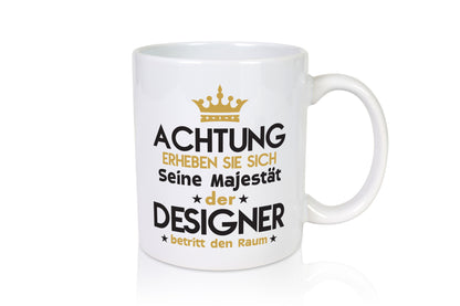 His Majesty Designer Profession | Fashion Gift Idea Work Colleagues Office Humor