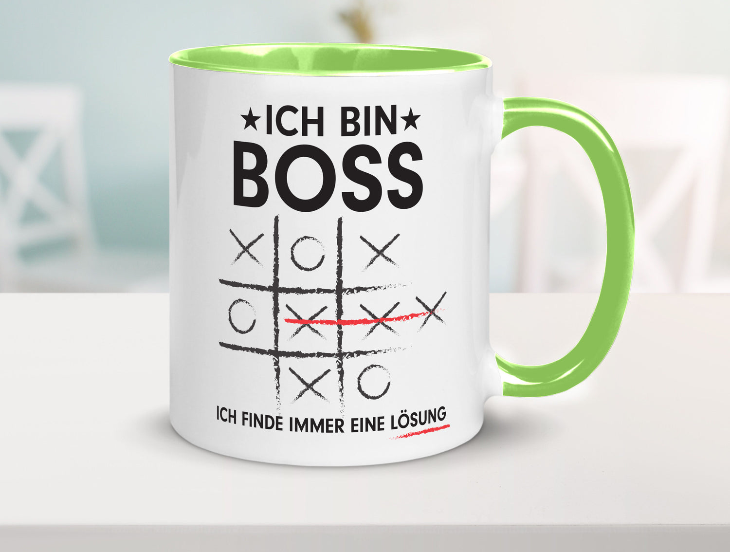 Lösung finden: Boss | Führungskraft Vorgesetzter v2 lustig Humor Geschenkidee