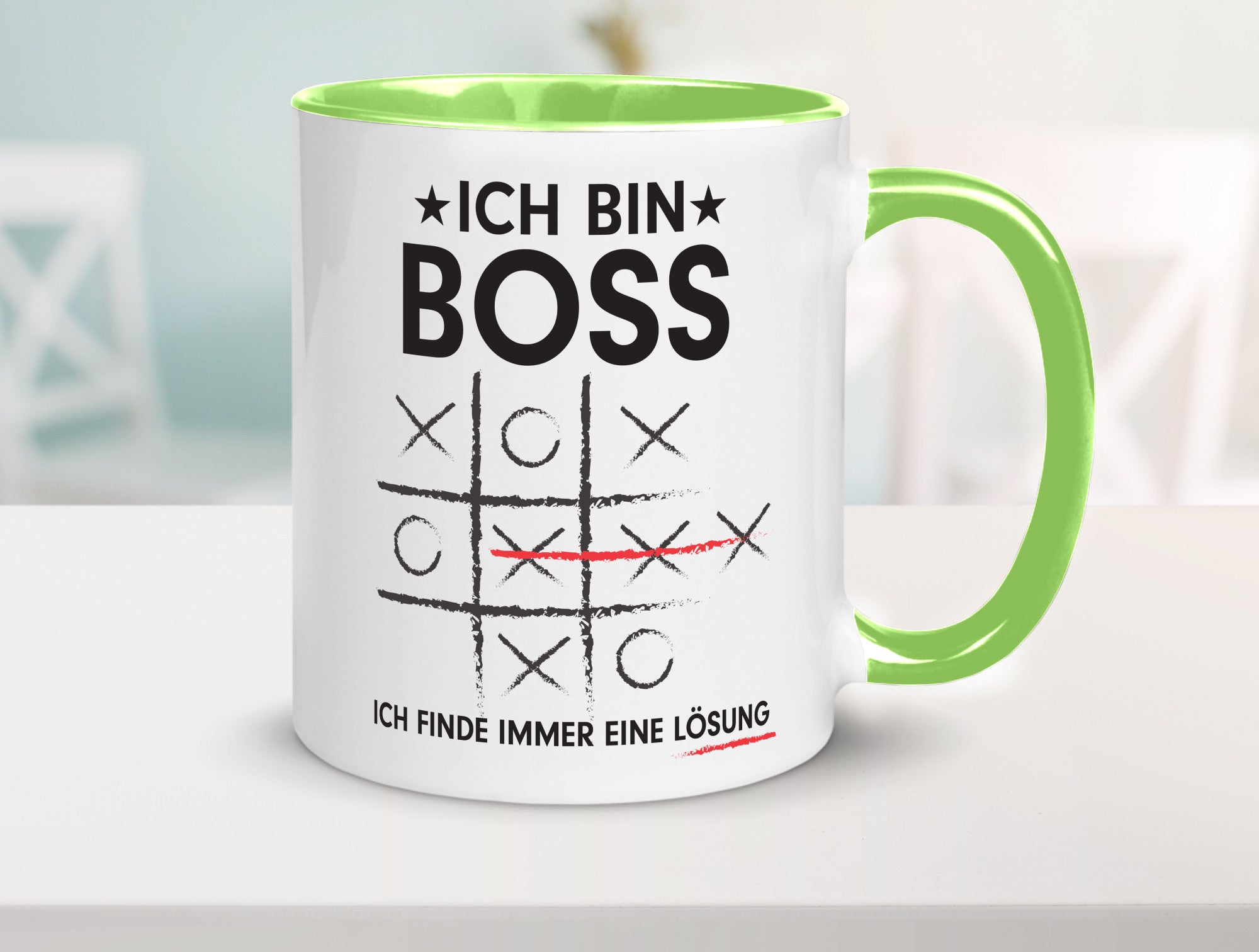 Lösung finden: Boss | Führungskraft Vorgesetzter v2 lustig Humor Geschenkidee