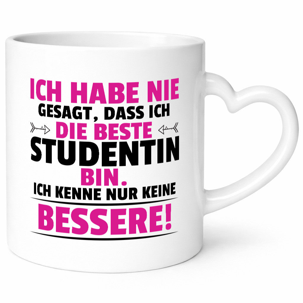 Die Beste Studentin | Uni Studium Universität lustiger Spruch Geschenk Humor