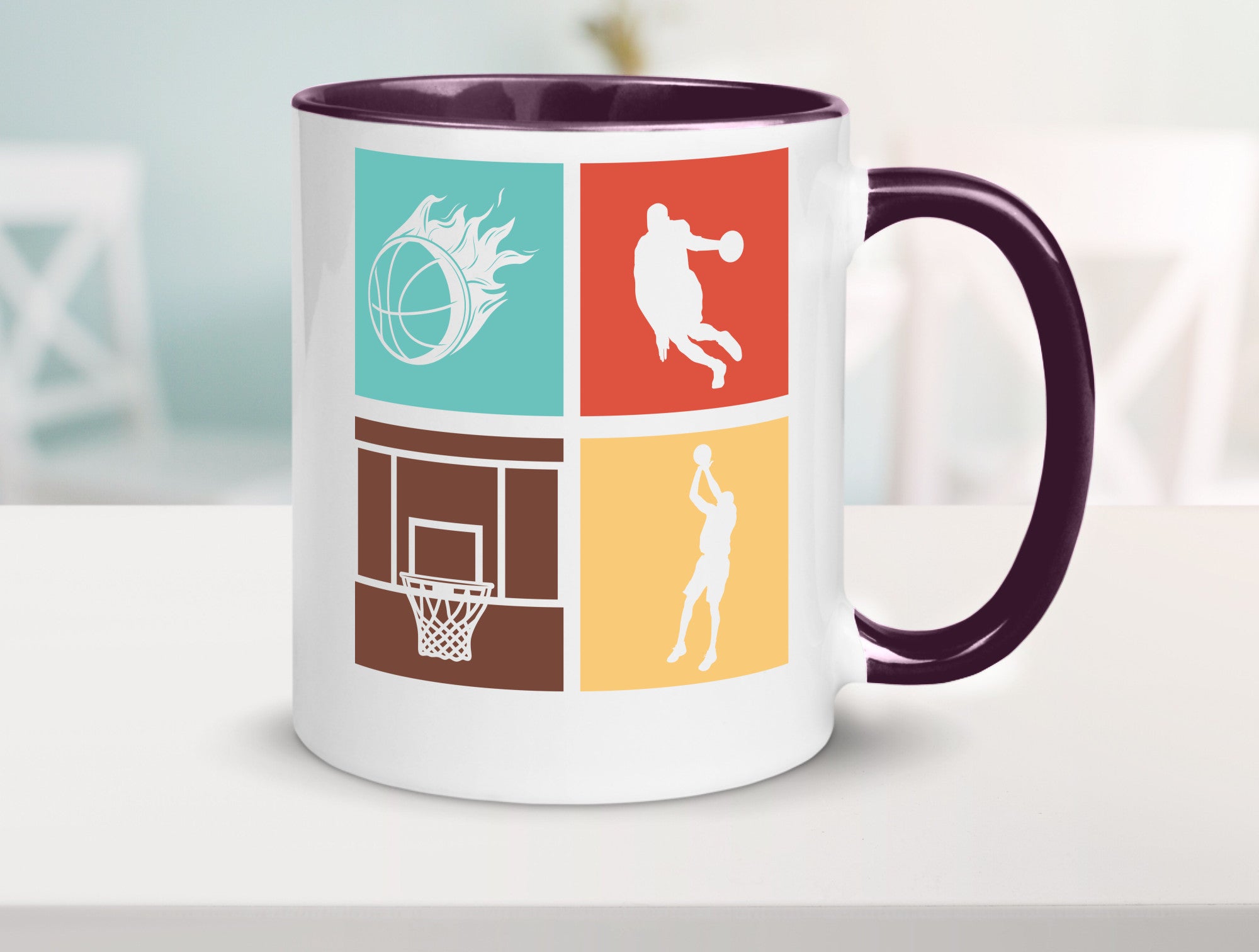Basketball | Sportfan Slam Dunk Teamplayer NBA Humor Geschenkidee Tasse