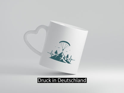 Gleitschirm | Motiv Paragleiter Gleitschirmfliegen vl5 Humor Geschenkidee Tasse
