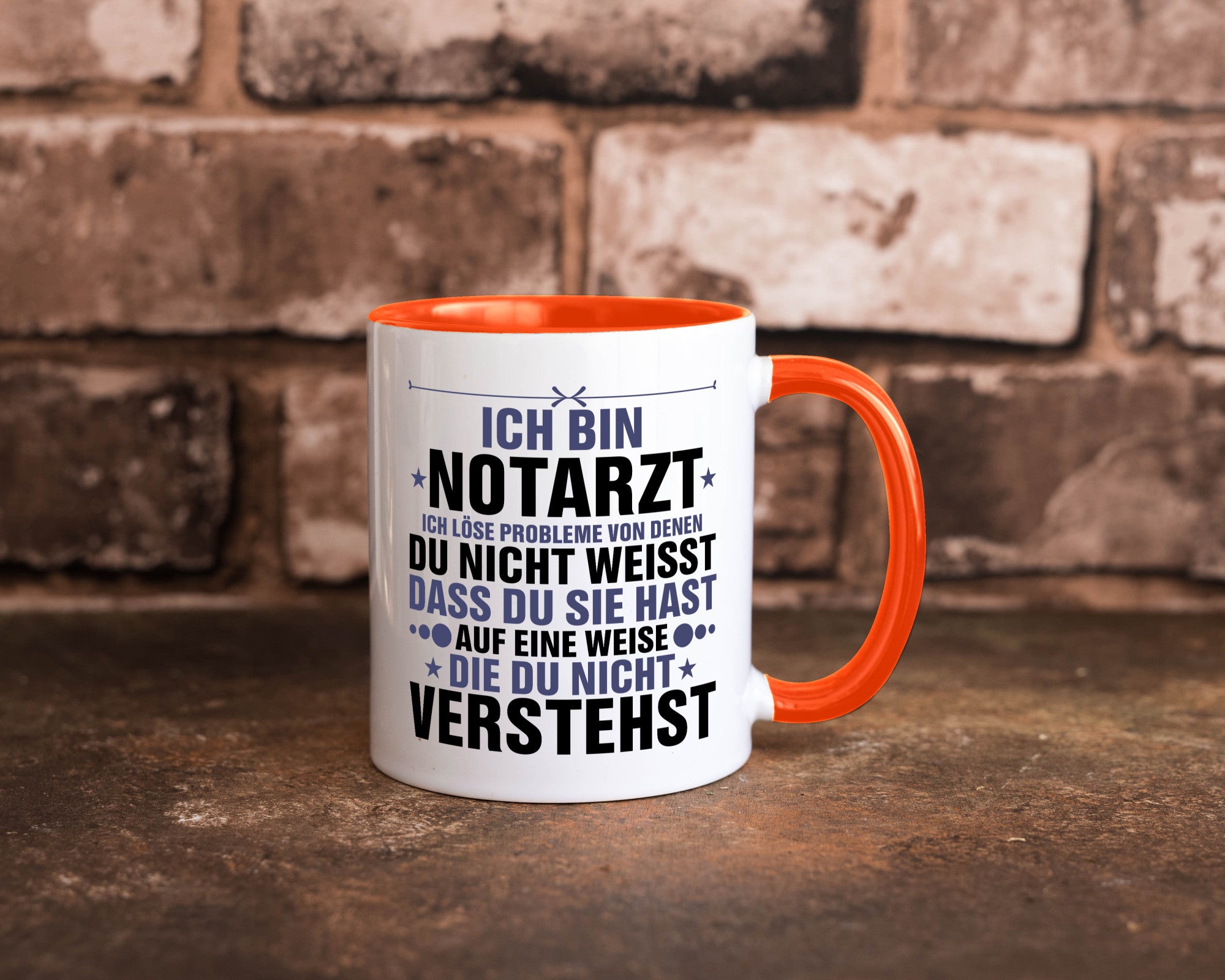 Löse Probleme: Notarzt | Arzt v2 Geschenkidee Humor Tasse
