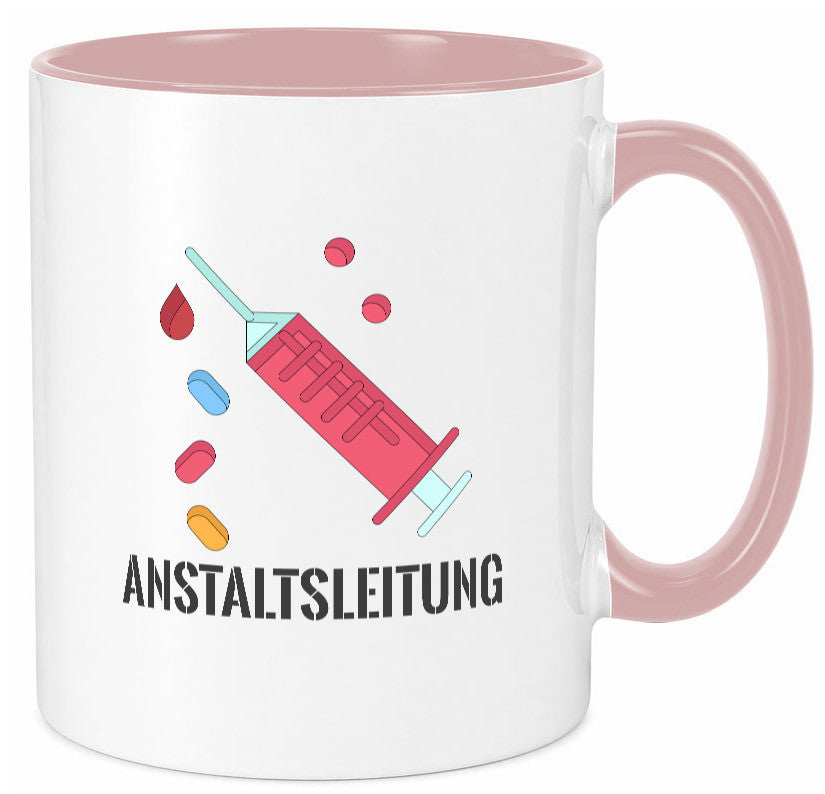 Anstaltsleitung | Krankenschwester Krankenhaus Humor Geschenkidee Tasse