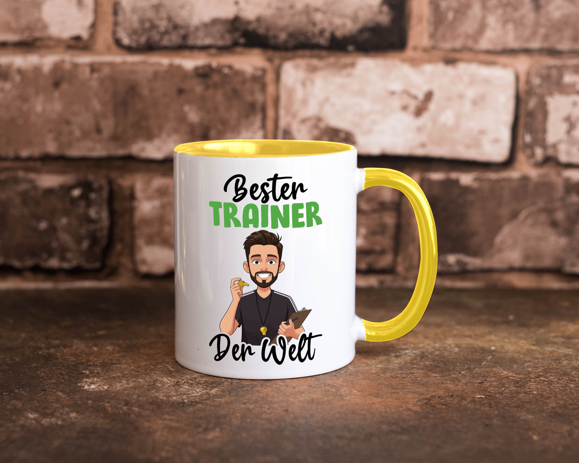 Bester Trainer | Verein Sport v2 Humor Geschenkidee Tasse