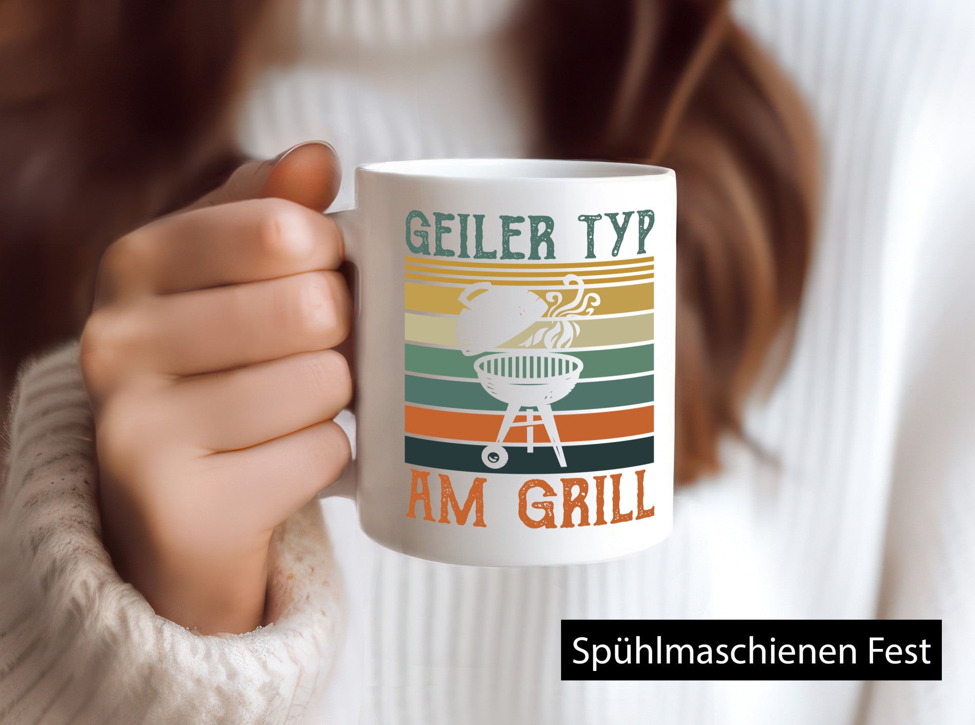 Geiler Typ am Grill | BBQ Freunde Grillmeister Party Humor Geschenkidee Tasse
