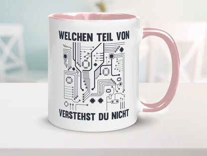 Welchen teil von verstehst du nicht | technik Humor Geschenkidee Tasse