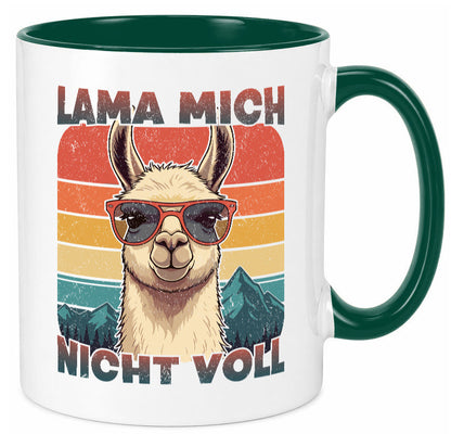 Lama mich nicht voll | Alpaka Kamel Retro lustig Humor Geschenkidee Geschenk